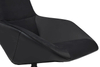 Welurowy fotel obrotowy Vita Velvet MSE011000309.41 czarny