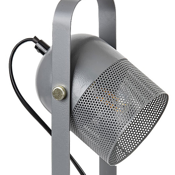 Nowoczesna lampa stołowa Ronnie 5254 metalowa z regulacją gabinet szara