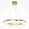 Lampa wisząca Breeze MOD281PL-L45BS3K LED 45W 3000K przezroczysty mosiądz