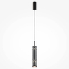 Zwieszana lampa Ordo MOD272PL-L12B3K1 LED 8W 3000K czarny przezroczysty