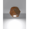 Drewniana lampa sufitowa SL.1009 ekologiczna do salonu