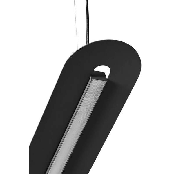 Ledowa lampa wisząca do jadalni Senkei SNA622P2 LED 19,2W 3000K czarna