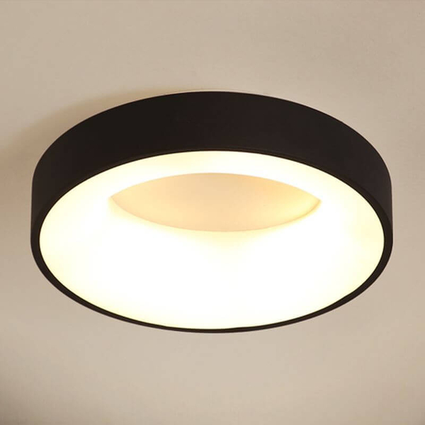 Lampa sufitowa z pilotem MODERN MD1150-40-CY LED 20W 3000K - 5000K czarna