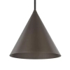 1-fazowa lampa wisząca TRACER CONO 10651 stożkowa czarny brązowy