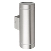 Kinkiet ścienny do salonu Palin XL 98437 metalowy tubka IP44 srebrna