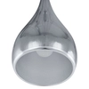 Łezka LAMPA wisząca ANON CHROM MA01986C-001 CH Italux metalowa OPRAWA zwis kropla chrom