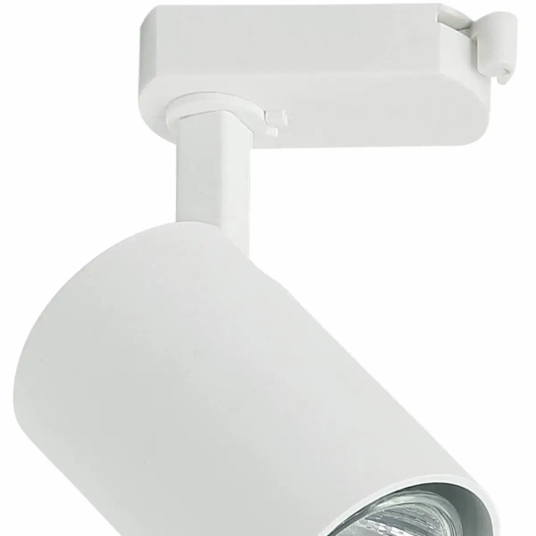 LAMPA sufitowa Tuka Track Bianco Orlicki Design metalowa OPRAWA do systemu szynowego 1-fazowego biała