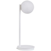 Biurkowa LAMPKA loftowa GAMA 50202 Sigma stojąca LAMPA stołowa kula ball biała