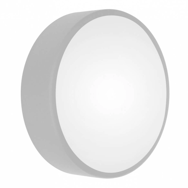 Lampa z czujnikiem na sufit Cleo 1307623600172 Temar IP54 zewnętrzna szara