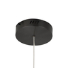Powieszana lampa Circle ST-8848-40 black Step LED 22W 3000K ring tytanowa