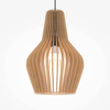 Zwieszająca lampa Roots MOD191PL-01W1 japandi ekologiczna czarna beżowa