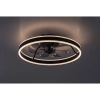Sufitowy wiatrak z modułem LED Fanfy czarny biały 71337 40W 3000-6000K CCT