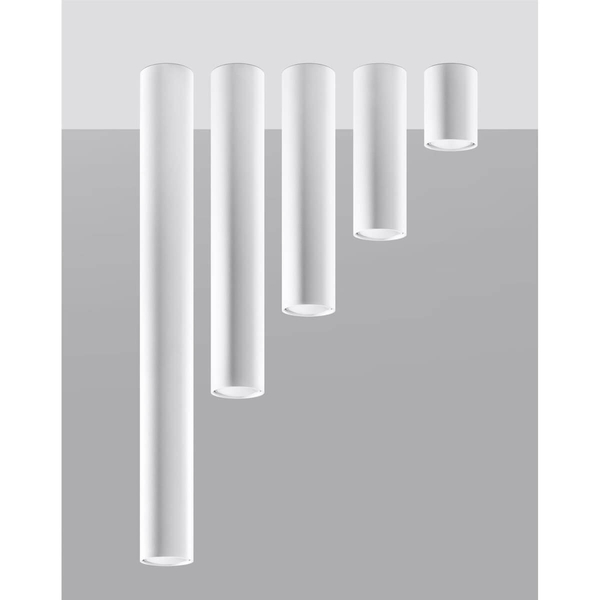 Metalowa lampa sufitowa SL.0996 salonowy dwonlight biały
