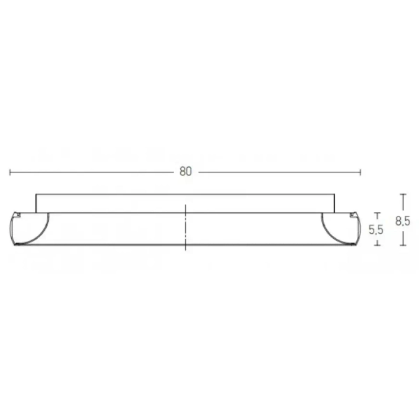 Nasufitowa pierścieniowa lampa 2058 LED 55W 3000K okrągła do sypialni złoty