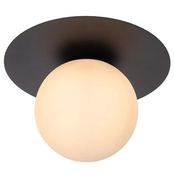 Salonowa lampa sufitowa TRICIA 79187/01/30 Lucide bańka czarna biała
