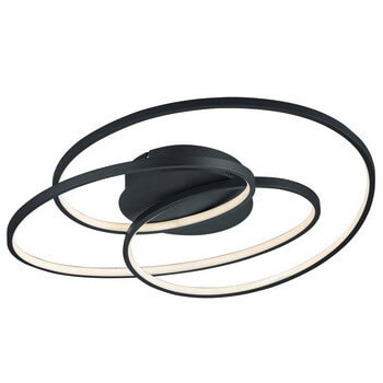 Ledowa lampa sufitowa GALE 673916032 38,5W 3000K spirala czarny