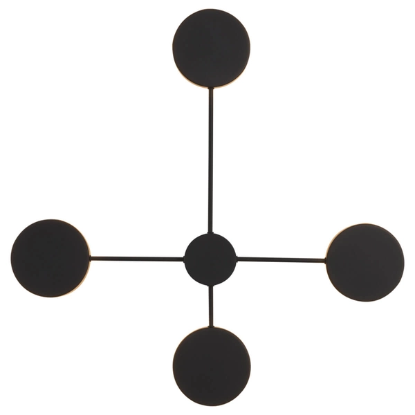 Metalowy kinkiet Clex MW1134-1120 Step LED 12W 3000K do holu czarny