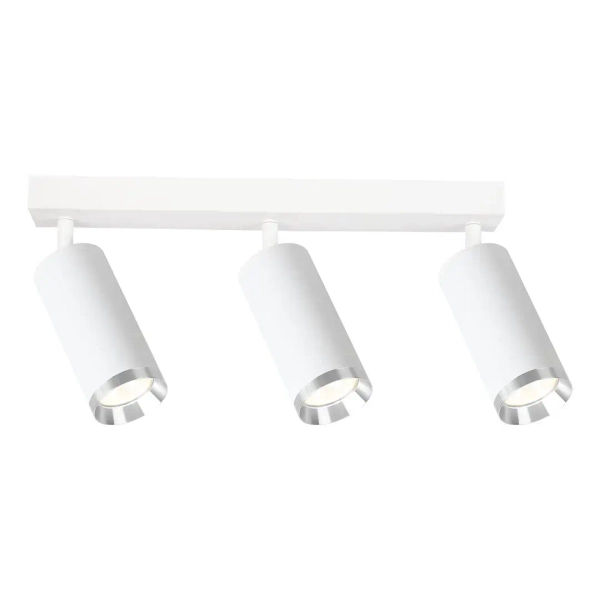 Cylindryczna sufitowa lampa Mica Spot ML2099 tubki do salonu biały