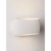 Gipsowa lampa ścienna LORVINA LE45574 do jadalni biała