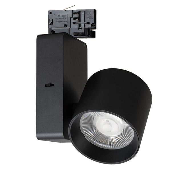 3-fazowa lampa sufitowa do szyn OIO ML1109 LED 35W 3000-4000K czarna