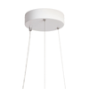 Wisząca lampa okrągła Bellissima ABR-LWBSS36W do salonu biała