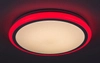Plafon LAMPA sufitowa LEONIE 1510 Rabalux okrągła OPRAWA z efektem gwiazd LED 24W 3000-6500K z pilotem biała