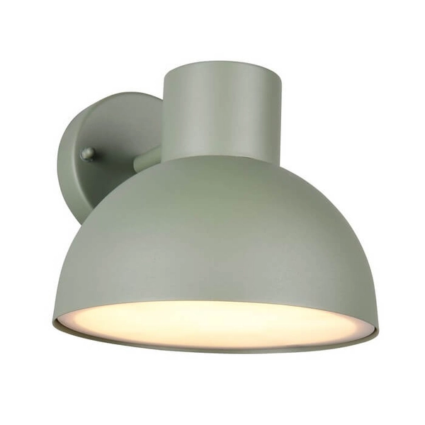 Lampa ścienna do łazienki ELBE 262360115 metalowa kopuła IP44 zielona