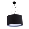 Minimalistyczna lampa wisząca MILK LP-021/4P BK Light Prestige okrągła oprawa zwis metalowy czarny