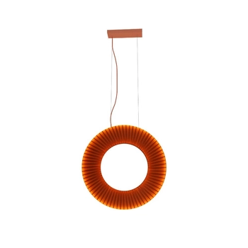 Designerska wisząca lampa Nexo 5226 LED 49W 4000K terrakota czerwony