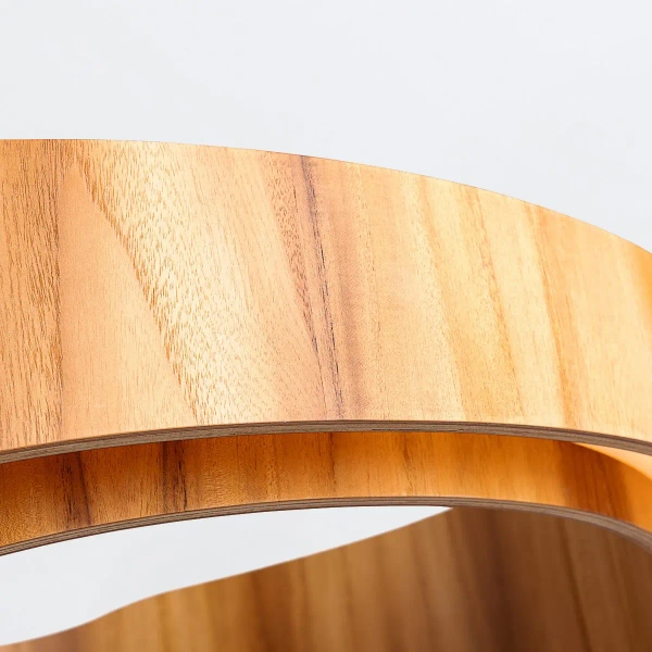 Zwieszana lampa Horizon QN-HORIZON-RING-LED-80-TEAK LED 58W 3000K brązowy