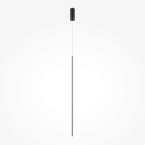 Podłużna lampa wisząca Halo MOD246PL-L24BK1 Maytoni LED 15W 4000K czarna