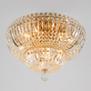 LAMPA sufitowa BASFOR DIA100-CL-12-G Maytoni plafoniera OPRAWA kryształowa okrągły plafon pałacowy przezroczysty