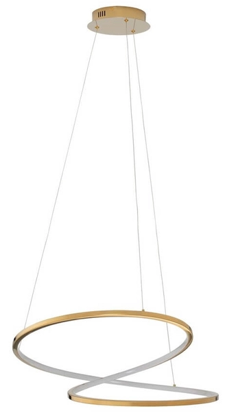 Stylowa lampa wisząca CELAYA LE42761 nad stół LED 40W złota