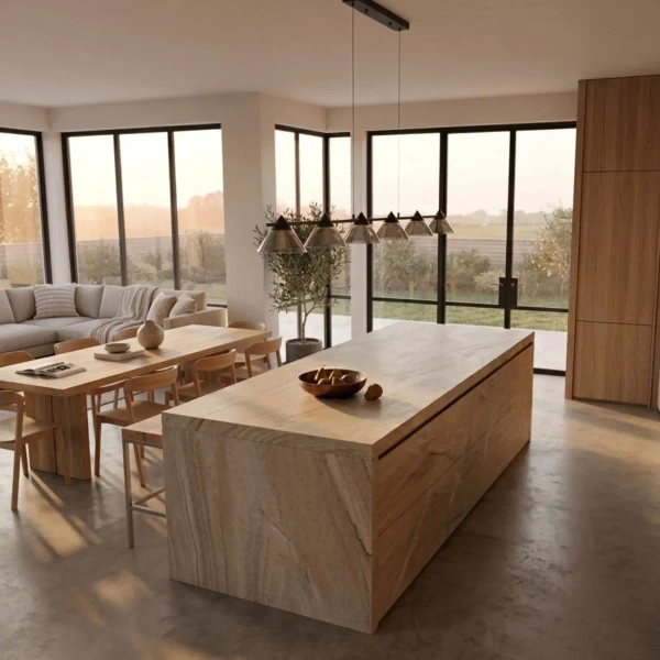 Lampa wisząca geometryczna BLAKE ST-MD1026 czarna szklana metalowa LED 24W 3000K nad stół