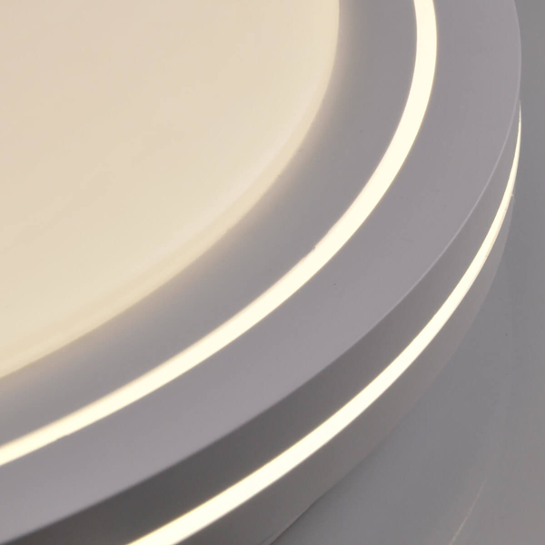Salonowy plafon sufitowy Marian 326652 Polux LED 72W 3000-6000K IP44 biały