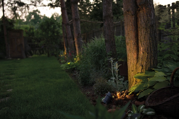 Reflektor ogrodowy Bush 3401 gruntowa lampa regulowana grafitowa