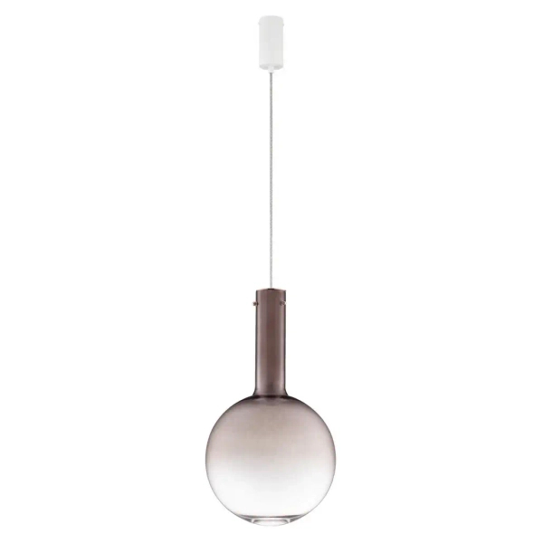 Szklana lampa sufitowa TORCENA LE45187 LED 8W 3000K brązowy