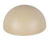 Metalowa lampa ścienna do salonu MAAS 262460166 IP44 beżowa