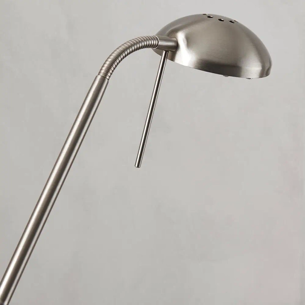 Podłogowa lampa do czytania Monaco MONACO-S.C. regulowana chrom