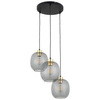 Wisząca lampa molekułowa Omega 4573 TK Lighting szklana czarna złota