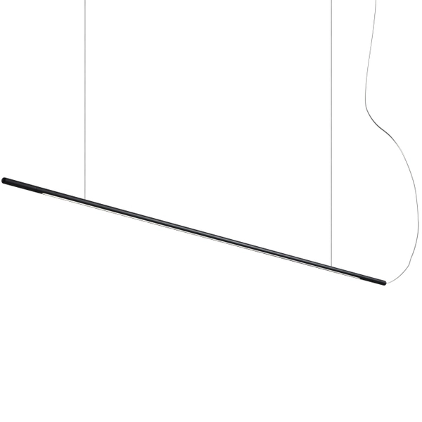 Lampa wisząca Line 536301103 Elkim LED 18W 3000K nad wyspę czarna