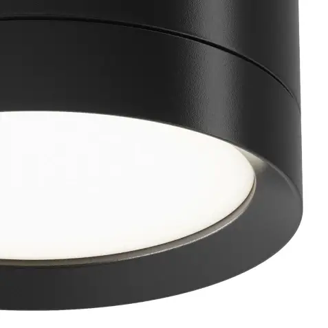 Lampa sufitowa plafon metalowy oczko spot czarny Hoop OUTLET