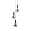 Lampa wisząca Strela PND-34378-3S-BK LED 45W 3000K czarny przydymiony