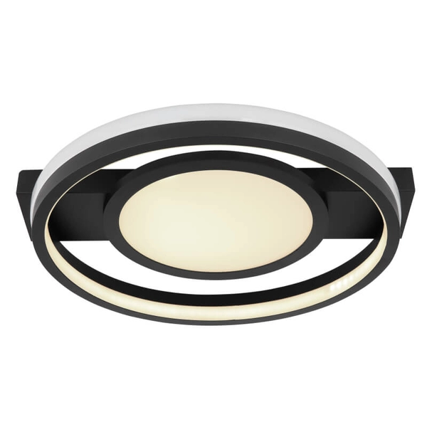 Plafon okrągły Gisell 41393-40 LED 40W 3000-6500K ściemniacz czarny