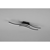 Ledowa lampa sufitowa NORVE DL432-62473 5W 4000K fale czarny