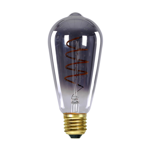 Żarówka filamentowa 757-ST64-3DM-SR-SM Italux LED E27 6W 150lm 2200K grafit
