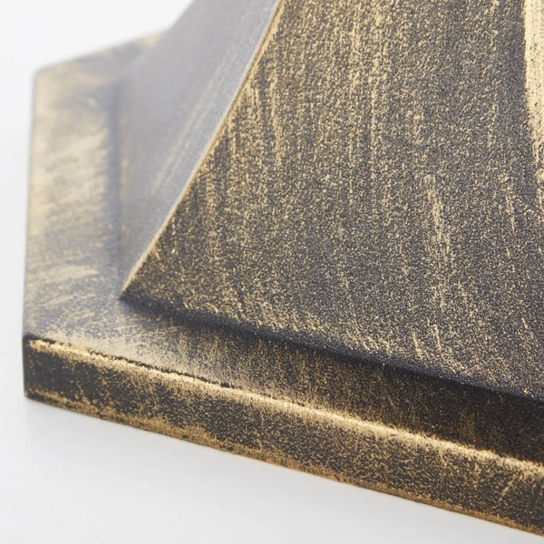 Zewnętrzna latarnia retro Janel 90983A86 metalowa złoty czarny