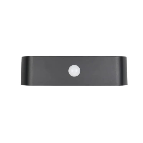 Elewacyjny kinkiet BILBAO R23336202 LED 7W 4000K IP44 z czujnikiem czarny