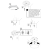 Sufitowa lampa ściemnialna GALAXY 325754 LED 72W 3000-6500K biała