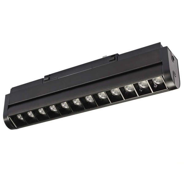 Lampa kierunkowa do szyn magnetycznych 968 Domeno LED 12W 3000K czarna